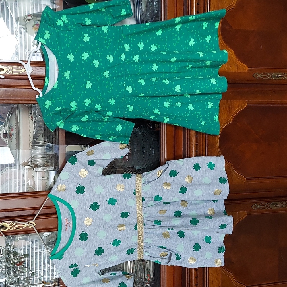 Cat & Jack Girl's St. Patrick's Day Dresses  - 4/5
